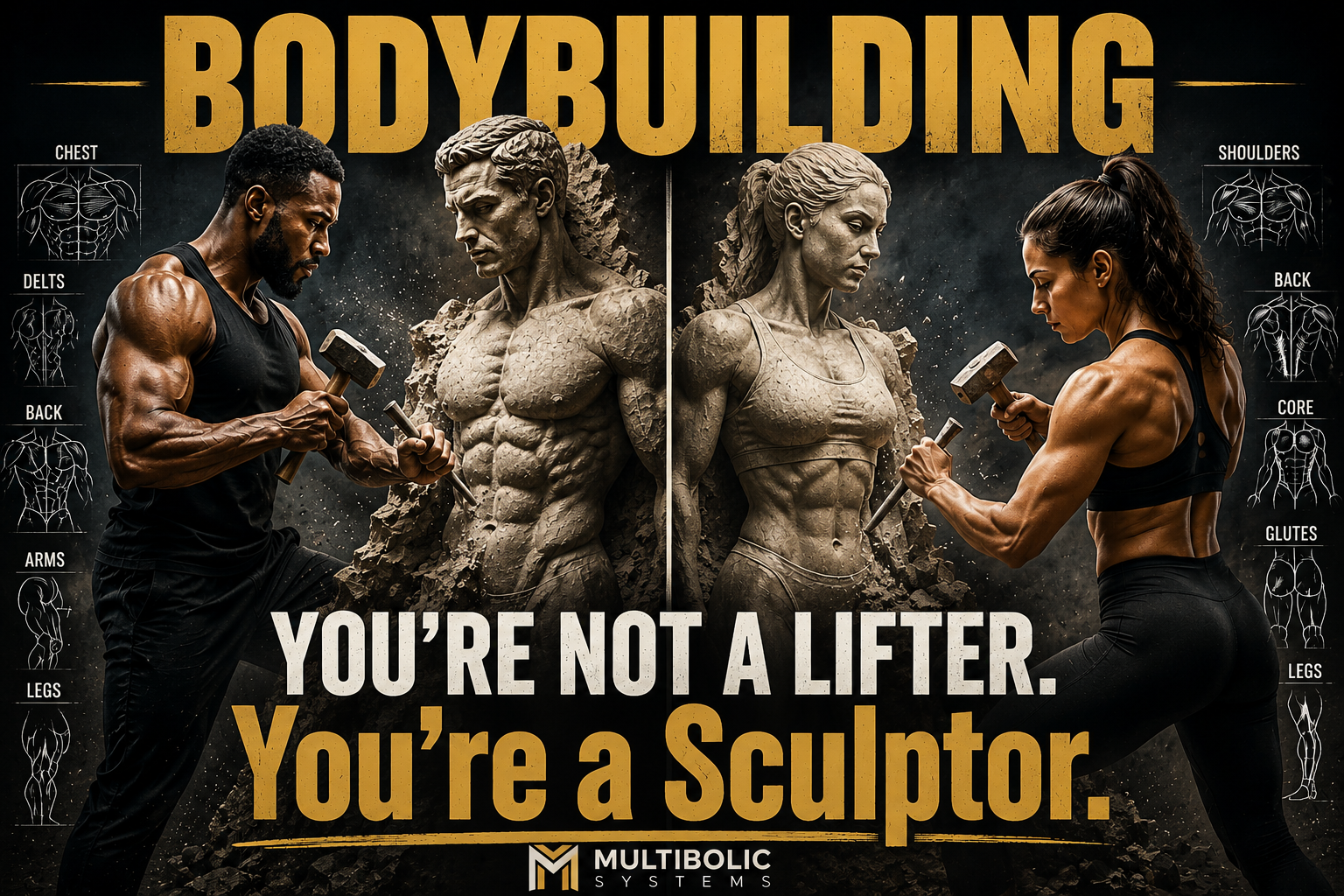 Bodybuilding™ You’re Not a Lifter. You’re a Sculptor.