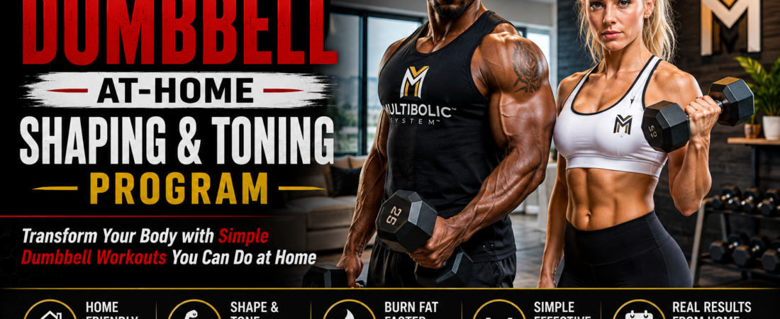 The Multibolic™ Dumbbell At-Home Shaping & Toning Program
