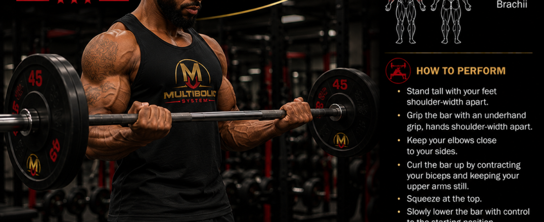The Barbell Curl