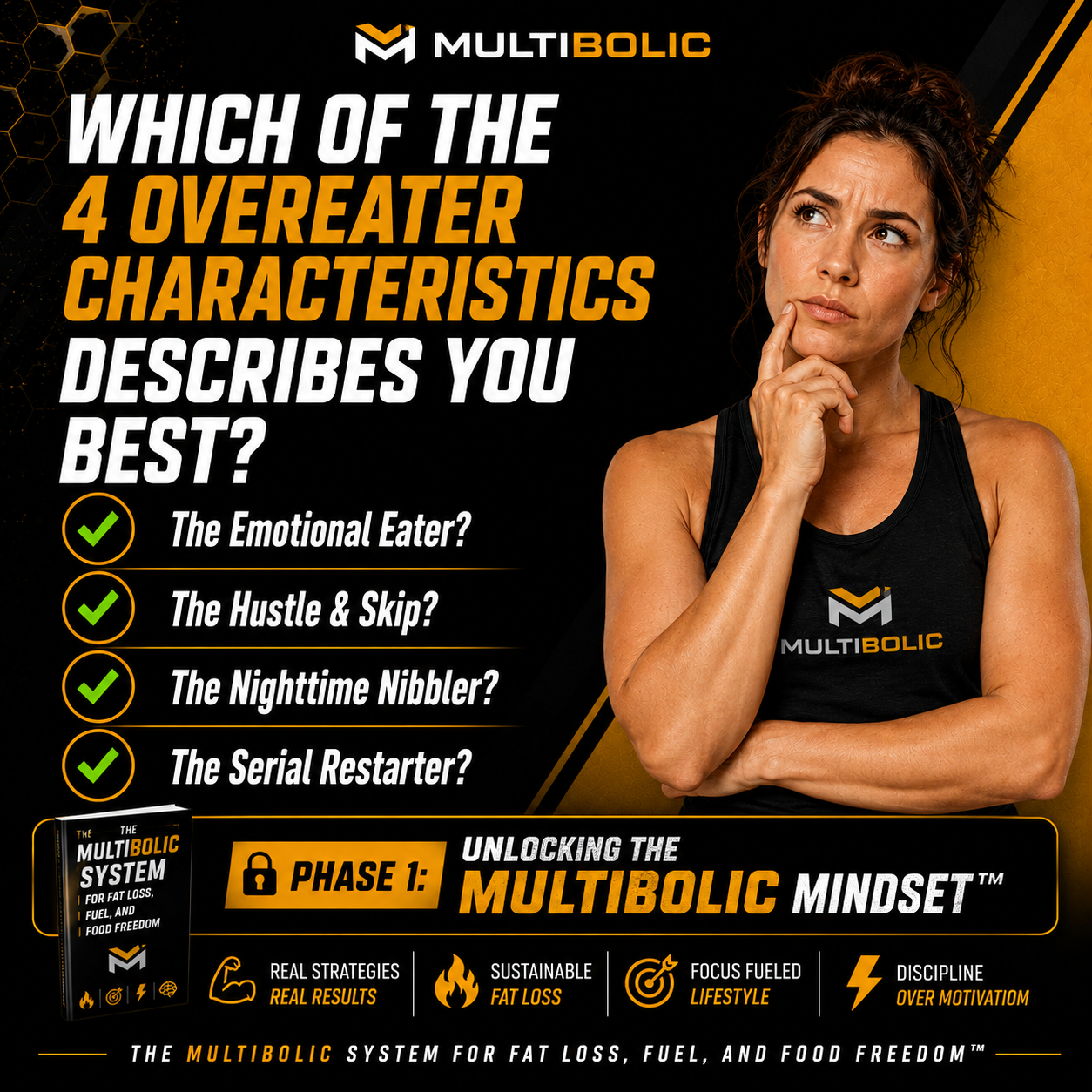 Which of the 4 Overeater Characteristics Describes You?