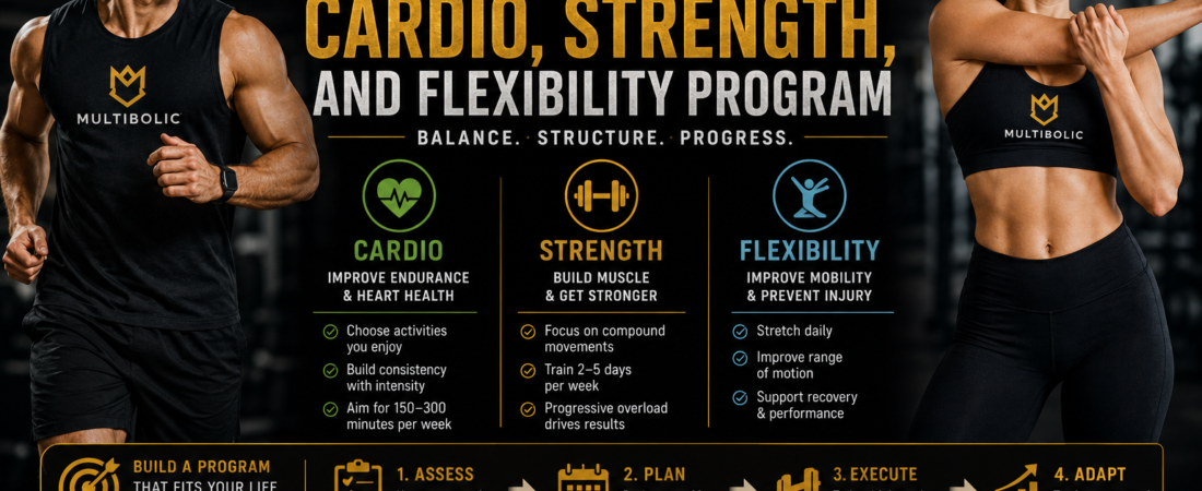 PHASE 11- How to Build Your Cardio, Strength, and Flexibility Program